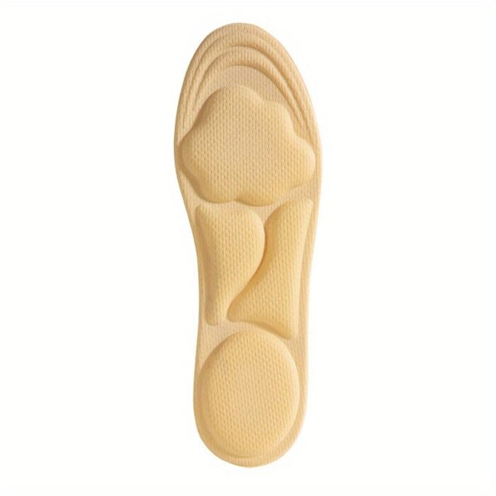 4pcs Unisex 6D Cloud Shoe Insoles, Thick Soft and Comfortable Breathable Insoles for Sports and Casual Wear, Memory Foam Material - Image 10