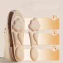 4pcs Unisex 6D Cloud Shoe Insoles, Thick Soft and Comfortable Breathable Insoles for Sports and Casual Wear, Memory Foam Material