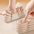 4pcs Unisex 6D Cloud Shoe Insoles, Thick Soft and Comfortable Breathable Insoles for Sports and Casual Wear, Memory Foam Material