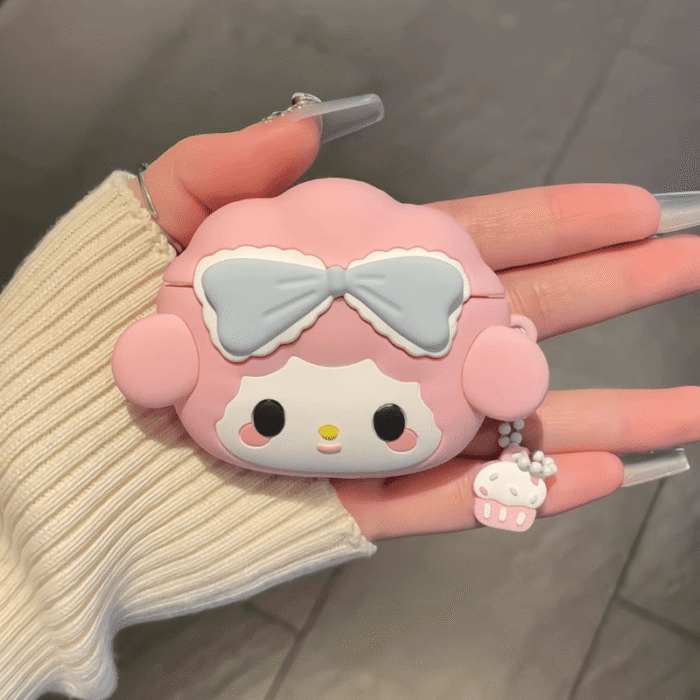 The 3D Pink Lamb Melody Is Compatible with The New 4Th Generation of for apple for airpods Wireless Earphone Case, for AirPods 1/2/3 Silicone Soft Case, And for airpods Pro/Pro 2, Airpod/epod/pod Case, Earphone Case - Image 7