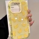 Cute And Stylish Dopamine Jelly Fruit Phone Case, Suitable for Apple for iphone 17/16/XR/11/12/13/14/15 Plus Pro Max/Plus And Other Models. Durable, Stain-Resistant, And Fingerprint-Proof, Making It a Perfect Birthday Gift for Your Girlfriend, Boyfriend, Spouse, Or Friends. Available in Blue Jelly with Blue Frame And Pink Jelly with Pink Frame Featuring Cherry And Strawberry Designs, Phone Case(s), Case