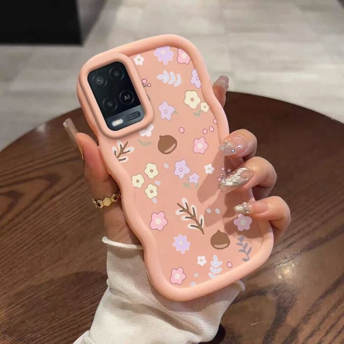 A54 4G LOVELY BEAR Flexible Case for OPPO A54 4G with Impact Resistant And Bracelet Features Suitable for Casual - Image 8