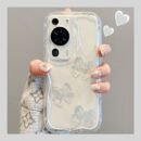Three-dimensional Bow Transparent Fresh Simple Suitable for case for Galaxy A14/A15/A16/A52/A53/A54/A55/A34/A35/A05S/A24/A25/S20FE/S21/S22/S23/S24/S24ultra/S24FE/s24plus /S25/S25ultra mobile phone shell