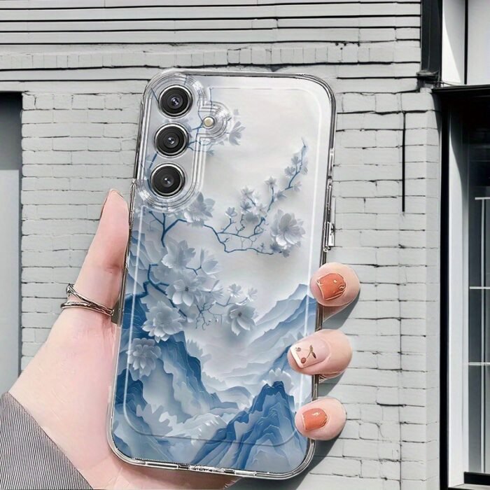 Fashionable Patterned Phone Cases Compatible with for samsung for galaxy A02, A03S, A04, A05S, A06, A13, A14, A15, A16 5G, A21S, A22, A23, A24, A25, A32, A34, A35, A50, A52, A53, A54, A55, A73, S21 Ultra, S22 Plus, S23+, S24 FE, S25. Cartoon Transparent Anti-Drop Full-Cover TPU Phone Case, Simple And Stylish Shockproof Soft Shell Protective Cover, a Unique And Creative Gift for Yourself Or - Image 6