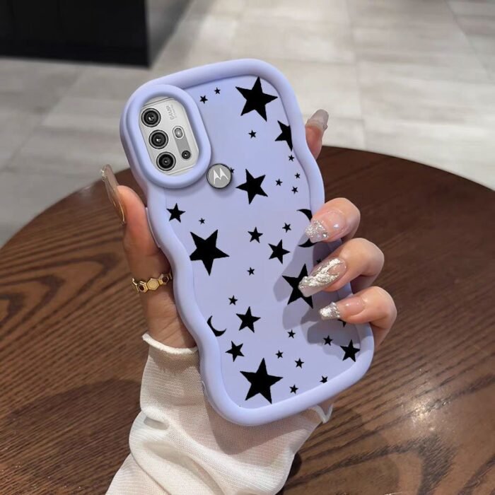Stars Hiding G30 Premium Flexible Cover for Moto G30 Perfect for Fashion Featuring Elegant And Bracelet - Image 8