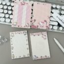 1pc/4pcs for Hello Kitty Sticky Notebooks - Assorted Designs, Perfect for Office, Notes, and School, Cute Stationer