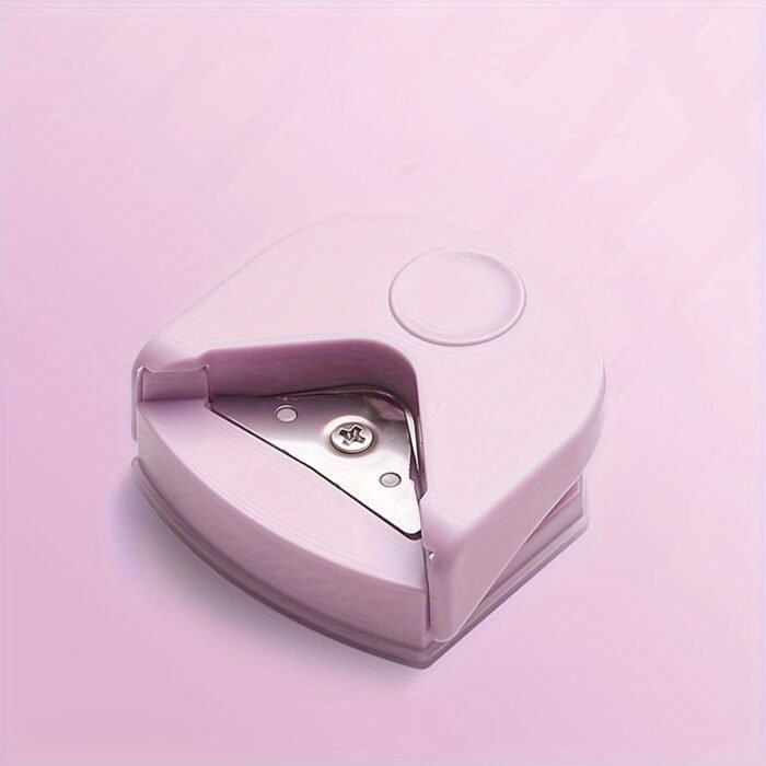 [Corner Rounder] R4 Corner Rounder Punch Tool | 1pc | 4mm Manual Paper Cutter | for Laminated Cards, Cardstock, Scrapbooking & DIY Crafts | Perfect for Photo Card Making, Office & School Projects - Image 6