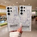 1pc Sparkling Butterfly Glitter Phone Case Compatible with Samsung Galaxy S25 S24 S23 S22 Plus Ultra, Featuring a Stand, Perfect As a Christmas Gift.