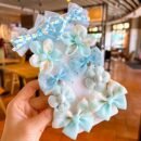 10pcs Candy Color Hair Barrettes Bowknot Shaped Hair Clips Flower Shaped Hair Fringe Clips For Women And  daily use