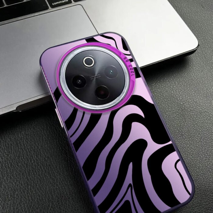 for IQOO Z10 phone case thick line corrugated pattern, lens step protection INS style case, Smartphone Cover, Mobile Case, Corrugated Design, Textured Pattern, Shockproof Material, Durable Case, Protective Case, Iqoo Cover, Mobile Gamers, Gadget Lovers - Image 7