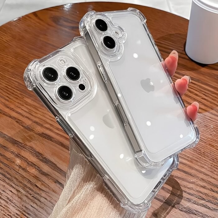 Flexible And Clear TPU Phone Cover Designed to Protect for iphone Models 17, 16E, 16, 15, 14, 13, 12, 11 Pro Max, As Well As 16, 15, 14, 7, 8 Plus, XS Max, And XR, Featuring Bumpers. - Image 4