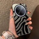 for IQOO Z10 phone case thick line corrugated pattern, lens step protection INS style case, Smartphone Cover, Mobile Case, Corrugated Design, Textured Pattern, Shockproof Material, Durable Case, Protective Case, Iqoo Cover, Mobile Gamers, Gadget Lovers