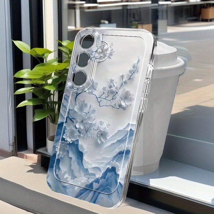 Fashionable Patterned Phone Cases Compatible with for samsung for galaxy A02, A03S, A04, A05S, A06, A13, A14, A15, A16 5G, A21S, A22, A23, A24, A25, A32, A34, A35, A50, A52, A53, A54, A55, A73, S21 Ultra, S22 Plus, S23+, S24 FE, S25. Cartoon Transparent Anti-Drop Full-Cover TPU Phone Case, Simple And Stylish Shockproof Soft Shell Protective Cover, a Unique And Creative Gift for Yourself Or - Image 2