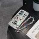 IQOO Z9 LITE5G Cute Line Dog Bracelet Combination Set phone Case for IQOO Z9 LITE5G with pet Shock proof design perfect for popular