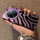 for IQOO Z10 phone case thick line corrugated pattern, lens step protection INS style case, Smartphone Cover, Mobile Case, Corrugated Design, Textured Pattern, Shockproof Material, Durable Case, Protective Case, Iqoo Cover, Mobile Gamers, Gadget Lovers