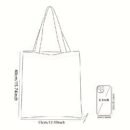 Leopard print glasses, Women's pattern print, casual tote bag, reusable fashionable backpack, multifunctional tote bag, beach bag, printed shopping bag, suitable for women