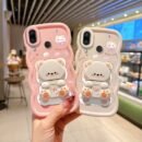 Playful Feline with a Bracket Design, This Lightweight Case for The Redmi Note 7 Offers a Comfortable Grip And Is Perfect for Entertainment