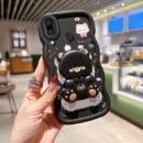 Playful Feline with a Bracket Design, This Lightweight Case for The Redmi Note 7 Offers a Comfortable Grip And Is Perfect for Entertainment