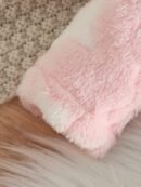 Autumn/Winter New Plush Long-Sleeve Cardigan Vest + Cozy Warm Dress 2pcs Set, Perfect for Outdoor Wear, Perfect for Outdoor