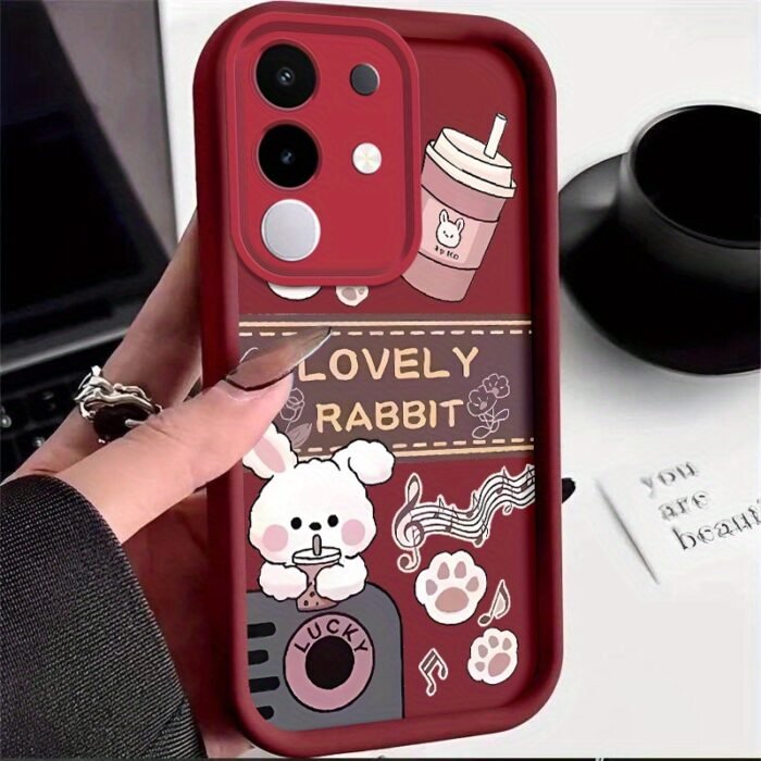 Suitable for VIVO Y29 4G Phone Case: Casual, Fashionable, Lightweight, Trendy, Textured, Cute, Anti-Slip, Durable, Retro Cartoon, Creative, Shockproof, Graffiti, Anime, Fresh, Gift for Friends, Cute, Trendy, Durable, Anti-Stain, Simple, High-End, Elegant, Soft, Youthful, Colorful, Versatile, Printed, Anti-Slip, Minimalist Gift for Couples - Image 9