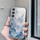 Fashionable Patterned Phone Cases Compatible with for samsung for galaxy A02, A03S, A04, A05S, A06, A13, A14, A15, A16 5G, A21S, A22, A23, A24, A25, A32, A34, A35, A50, A52, A53, A54, A55, A73, S21 Ultra, S22 Plus, S23+, S24 FE, S25. Cartoon Transparent Anti-Drop Full-Cover TPU Phone Case, Simple And Stylish Shockproof Soft Shell Protective Cover, a Unique And Creative Gift for Yourself Or