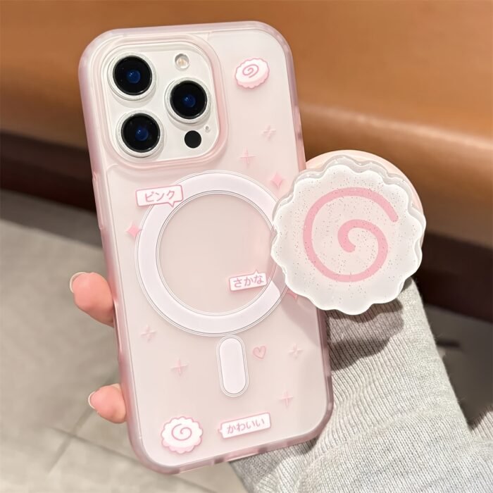 Adorable Fish-Themed Phone Case with a Matte Finish, Featuring a Heart Design, Perfect for. It'S Transparent, Shockproof, And Compatible with for iphone Models 13 to 16 Pro Max, Making It an Ideal Gift.