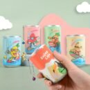 Cartoon Design 30pcs Portable Wet Wipes for Office Desk, Travel Cleaning, and Hygiene