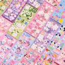 100pcs/set of different styles stickers, suitable for laptops, diaries, refrigerators, doors and windows, toilet decals, decorative paper stickers, creative journaling and handmade stickers, holiday gift collection