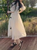 New summer styles. French gentle - style fairy - like dresses. They are fashionable and give a first - love feeling, and are super - fairy and sweet princess dresses.