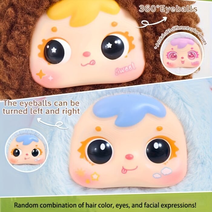 Little Animal Series Plush Mystery Box, Big-Eyed Fluffy Animal Dolls, Home Decor Plush Animals | Adorable Animal Figurines | Charming Design - Image 7