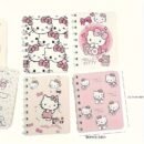 Sanrio for hello kitty Spiral Notebook - Pink, Cute Stationery Gift, Durable Plastic Spiral Binding Journal, Office Planning Decor, Fun Design, Practical Notebook, Anime Theme, Paper Material, No Feathers, for Hello Kitty Notebook | Playful Design | Durable Plastic Binding, for Hello Kitty Accessories