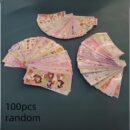 100pcs/set of different styles stickers, suitable for laptops, diaries, refrigerators, doors and windows, toilet decals, decorative paper stickers, creative journaling and handmade stickers, holiday gift collection