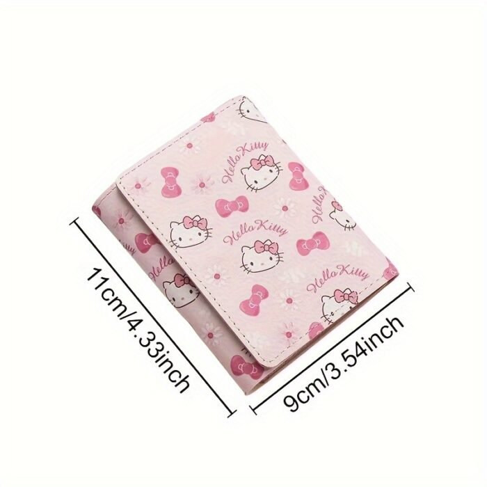 Sanrio Autumn And Winter New Hot Style High Value Kt Small Portable Short Coin Purse - Image 4
