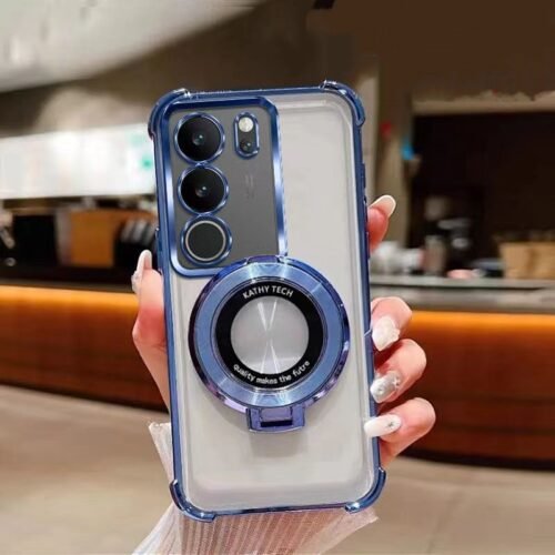 for 2pcs in 1 Vivo V29/ V29 Pro/ Vivi V29 Lite/ Vivo V27/ V27 Pro/ V27e/ V25 Pro 5G/ V23 5G/ V23 Pro Ring Bracket Case - High Quality Clear Coat Case for 2pcs in 1 Vivo V29/ V29 Pro/ Vivi V29 Lite/ Vivo V27/ V27 Pro/ V27e/ V25 Pro 5G Phone Case