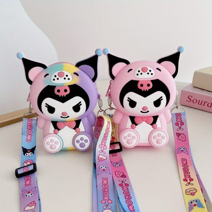 Cute Silicone Backpack in 4 Colors, Featuring Kawaii Design, Lightweight and Stylish, Perfect for Casual Wear, Ideal for Accessories and Everyday Use. - Image 3