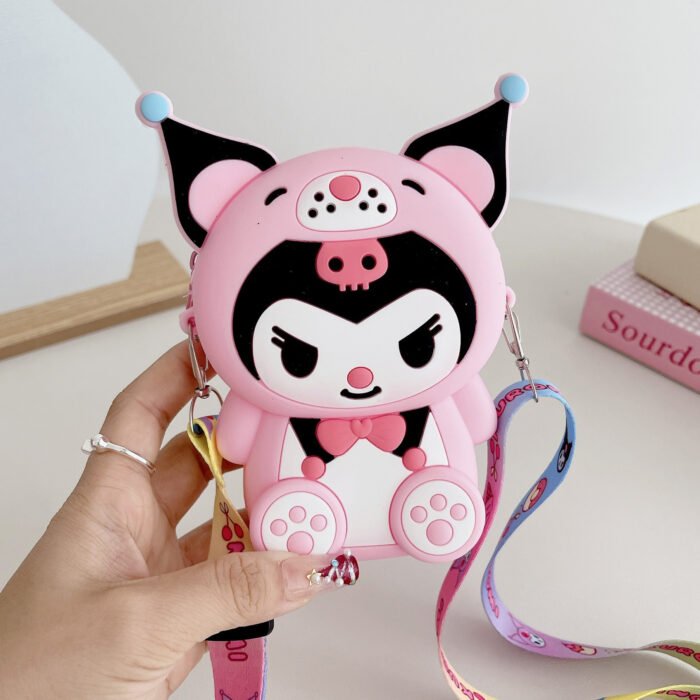 Cute Silicone Backpack in 4 Colors, Featuring Kawaii Design, Lightweight and Stylish, Perfect for Casual Wear, Ideal for Accessories and Everyday Use. - Image 5