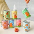 Cartoon Design 30pcs Portable Wet Wipes for Office Desk, Travel Cleaning, and Hygiene