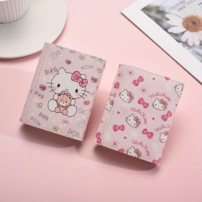 Sanrio Autumn And Winter New Hot Style High Value Kt Small Portable Short Coin Purse - Image 2