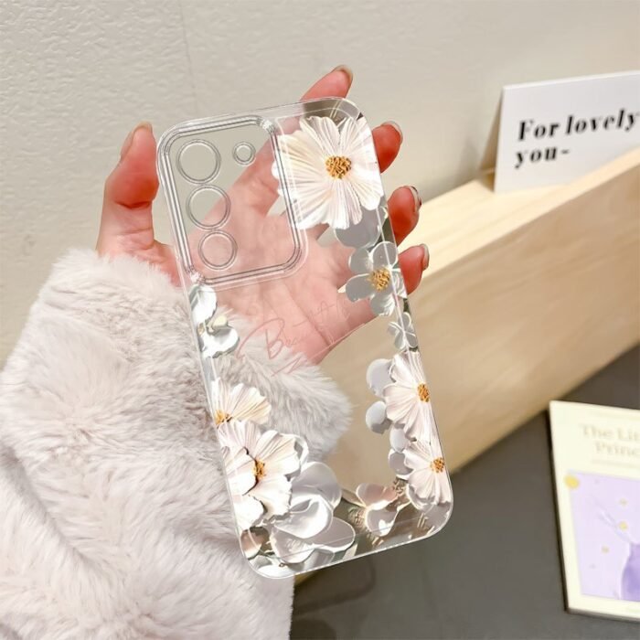 Fresh Oil Painting Flower Phone Case for Vivo Y01 Y02S Y03T Y15S Y16 Y17S Y18 Y19S Y20 Y21 Y22 Y27 Y28S 5G Y31 Y33S Y35 Y36 Y53S Y55 5G Y100 4G Y200 V23 V27 Pro V29E V29 Lite V30 V30 Pro V30E V40 V40 Pro Cartoon Transparent Dropproof All-Inclusive TPU Phone Case Simple Fashion Shockproof Softshell Protective Case Ideas, Fashionable Case, Dropproof Cover, Cartoon Theme, Easygrip Design, Flexible Shell, Highquality Cover, Lightweight Case, Preidy Case, Content Creators, Fashion - Image 62