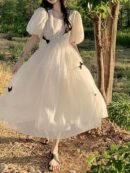 New summer styles. French gentle - style fairy - like dresses. They are fashionable and give a first - love feeling, and are super - fairy and sweet princess dresses.