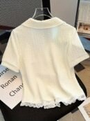 Patchwork Lace Stretch Top