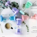 1pc Macaron-Inspired Colorful Timer Timer - Versatile Desk Decor for Home & Office, No Batteries Required