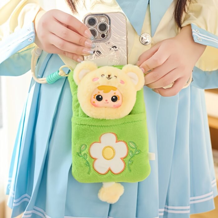 Plush Doll Mystery Box - Cute Animal & Floral Designs, Soft Polyester Collectible Figures with Assorted Outfits, Perfect for Birthdays, Valentine'S Day, Christmas, and Holiday Gifts, Mystery Gift Box, Playful Design, Durable Collectible - Image 5