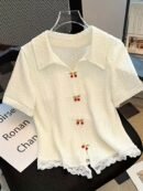 Patchwork Lace Stretch Top