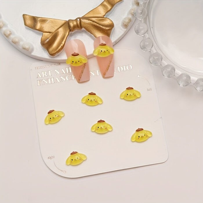 50pcs Sanrio Series Nail Art Rhinestone Kits - Kawaii Cat Kuromi Melody Colorful Resin Rhinestones for DIY Manicure - Image 11