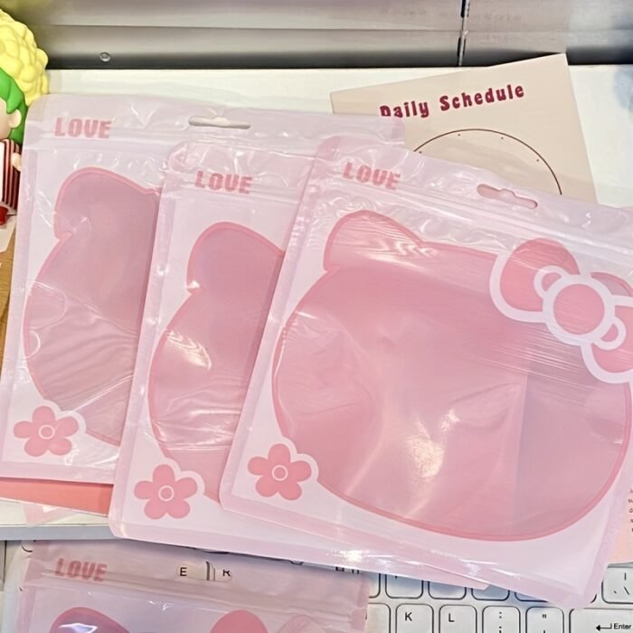Sanrio 20pcs Sanrio for hello kitty Mini Storage Bag Y2k Cartoon Cute Self Sealing Bag Party Gift Bags Kawaii Reusable Dust-Proof Bags for Travel Accessories, Party Favors, Gift Packaging, Kawaii Design, Playful Aesthetic, Lightweight Material, Durable Plastic, Small Pouches, Mini Organizers, Anime Fans, Travelers Accessory - Image 7
