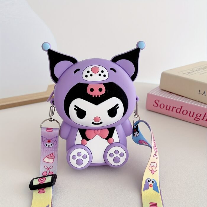 Cute Silicone Backpack in 4 Colors, Featuring Kawaii Design, Lightweight and Stylish, Perfect for Casual Wear, Ideal for Accessories and Everyday Use. - Image 4