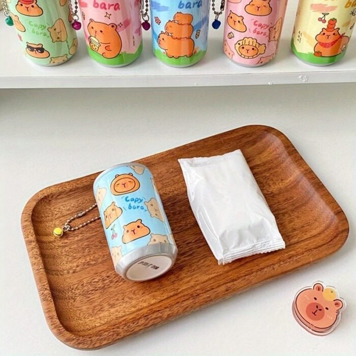 Cartoon Design 30pcs Portable Wet Wipes for Office Desk, Travel Cleaning, and Hygiene - Image 9